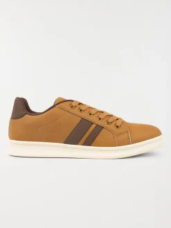 Basket tan et marron homme (40-46)