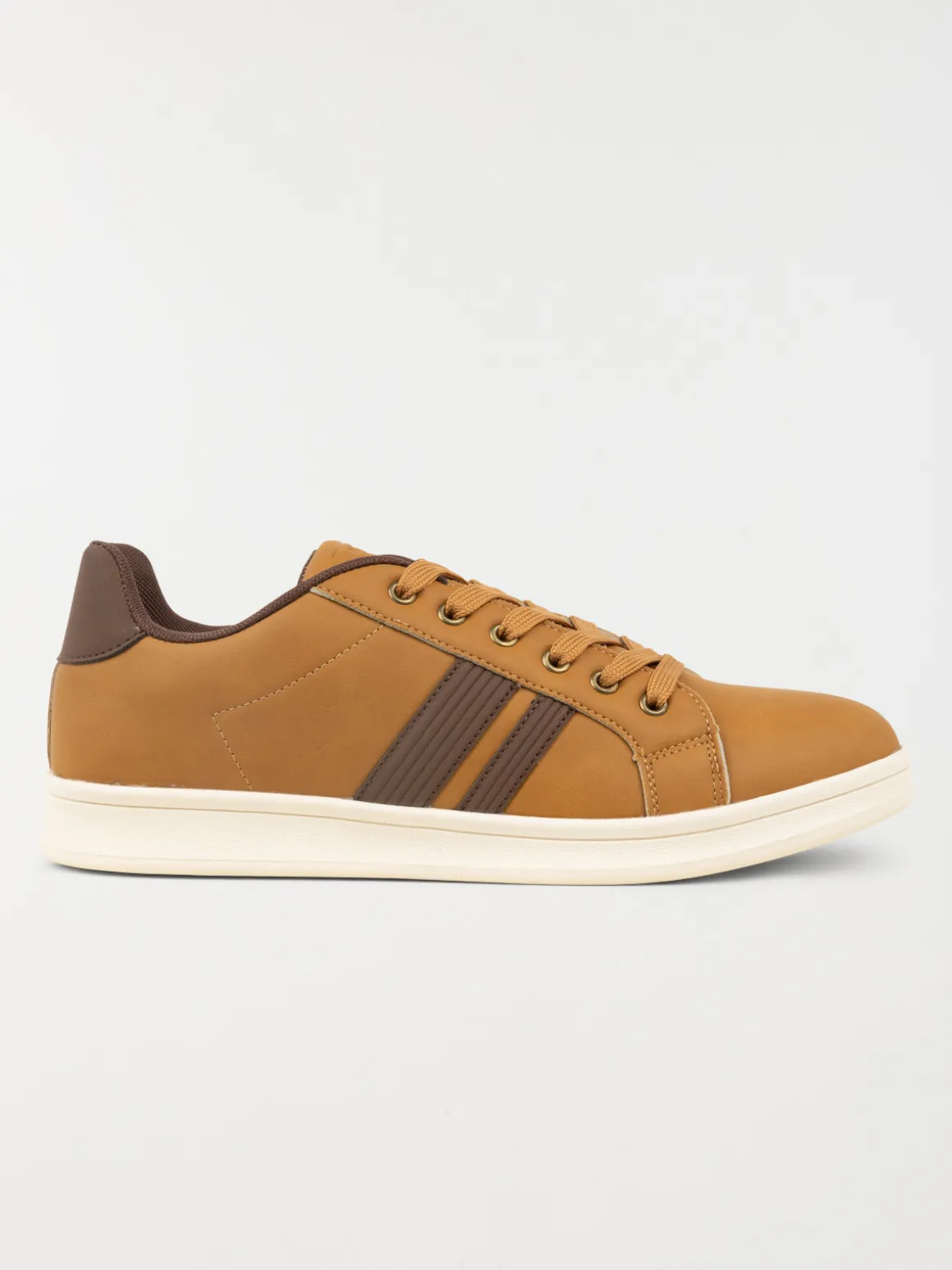 Basket tan et marron homme (40-46)