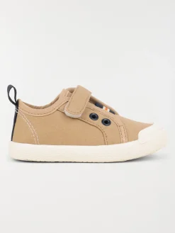 Basket toile beige garçon (20-23)