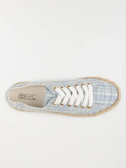 Basket toile compensée femme (36-41)