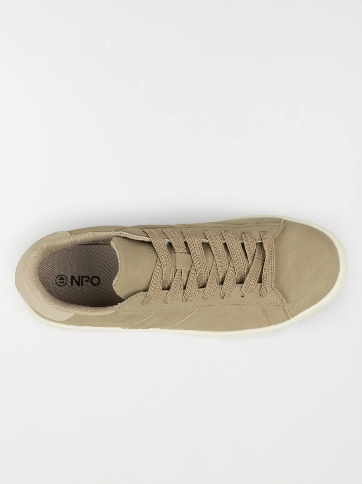 Baskets à lacets beiges homme (40-45)