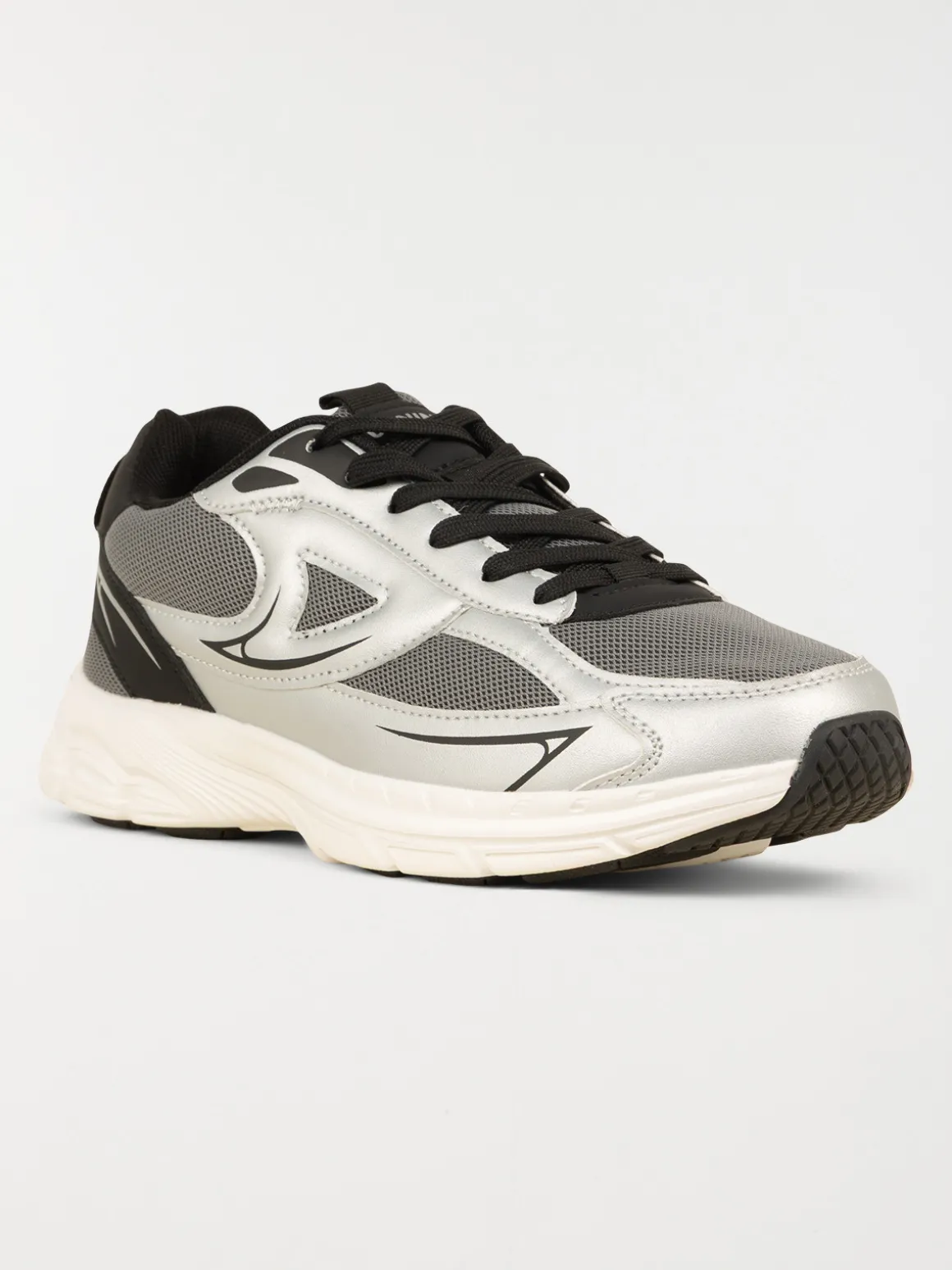Baskets à lacets grises homme (40-46)