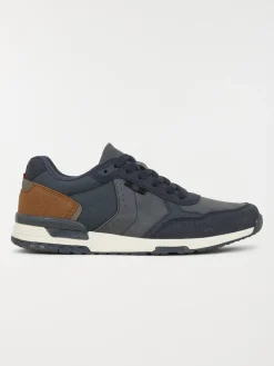 Baskets à lacets homme bleu (41-46)