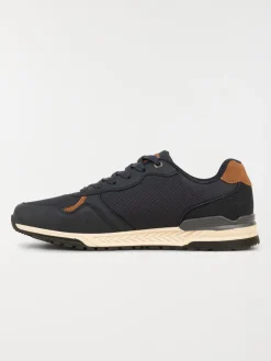 Baskets à lacets homme marine (41-46)