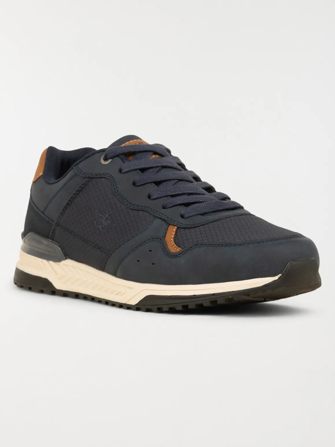 Baskets à lacets homme marine (41-46)