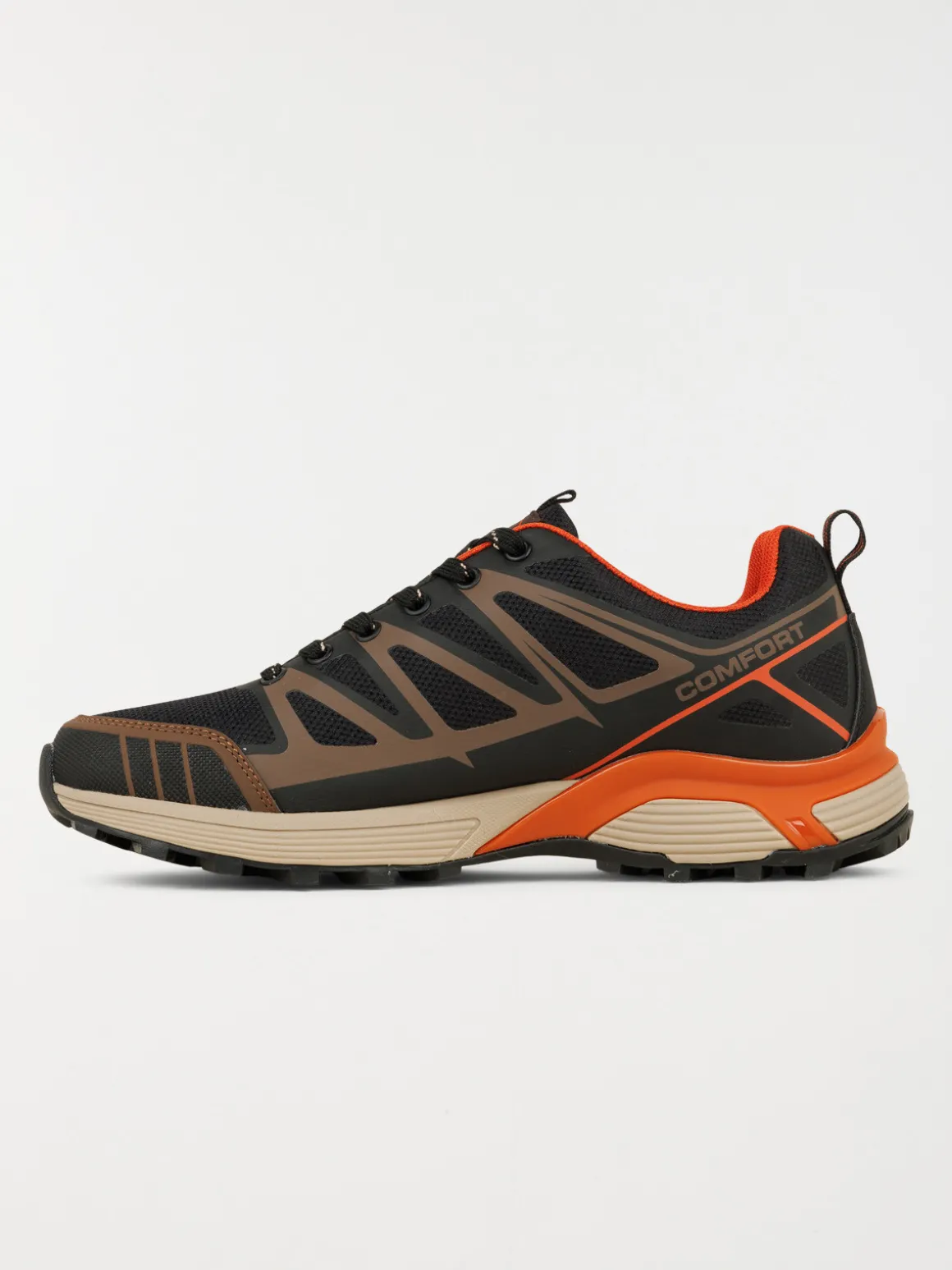 Baskets à lacets homme marron (40-46)