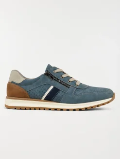 Baskets à lacets homme navy (40-45)