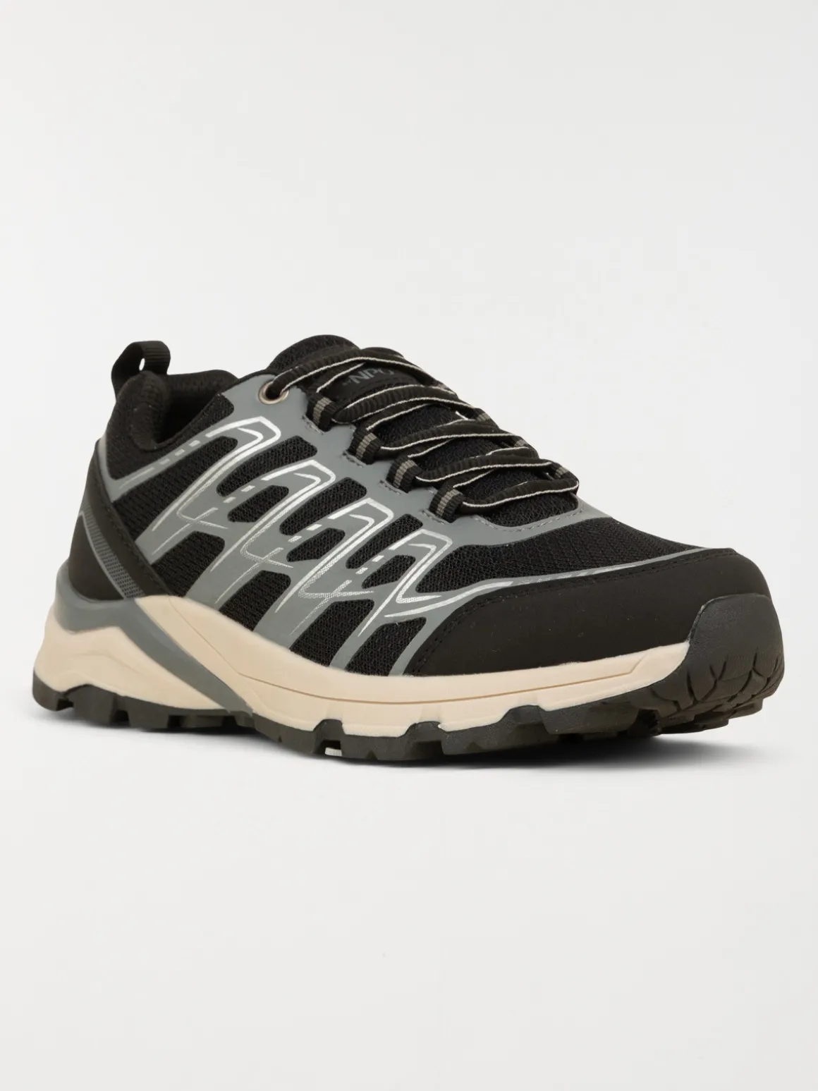Baskets à lacets homme noir (40-46)