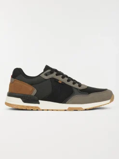 Baskets à lacets homme noir (41-46)