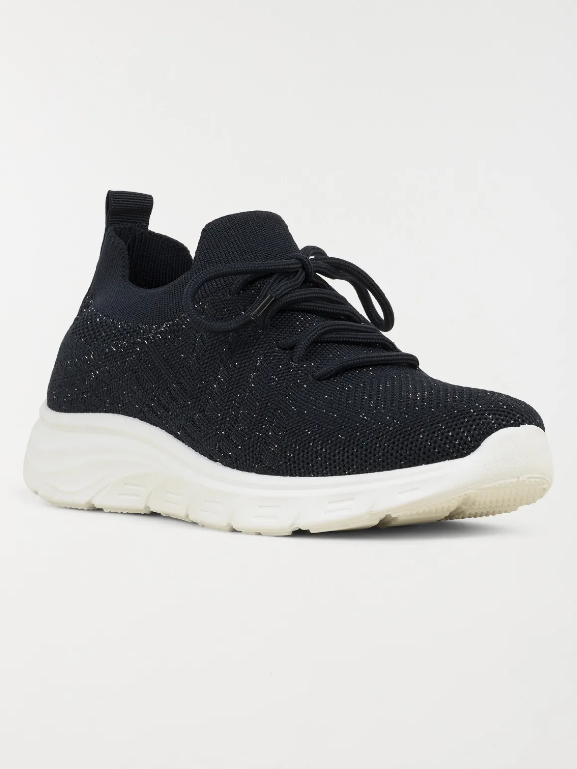 Baskets à lacets marines femme (36-41)