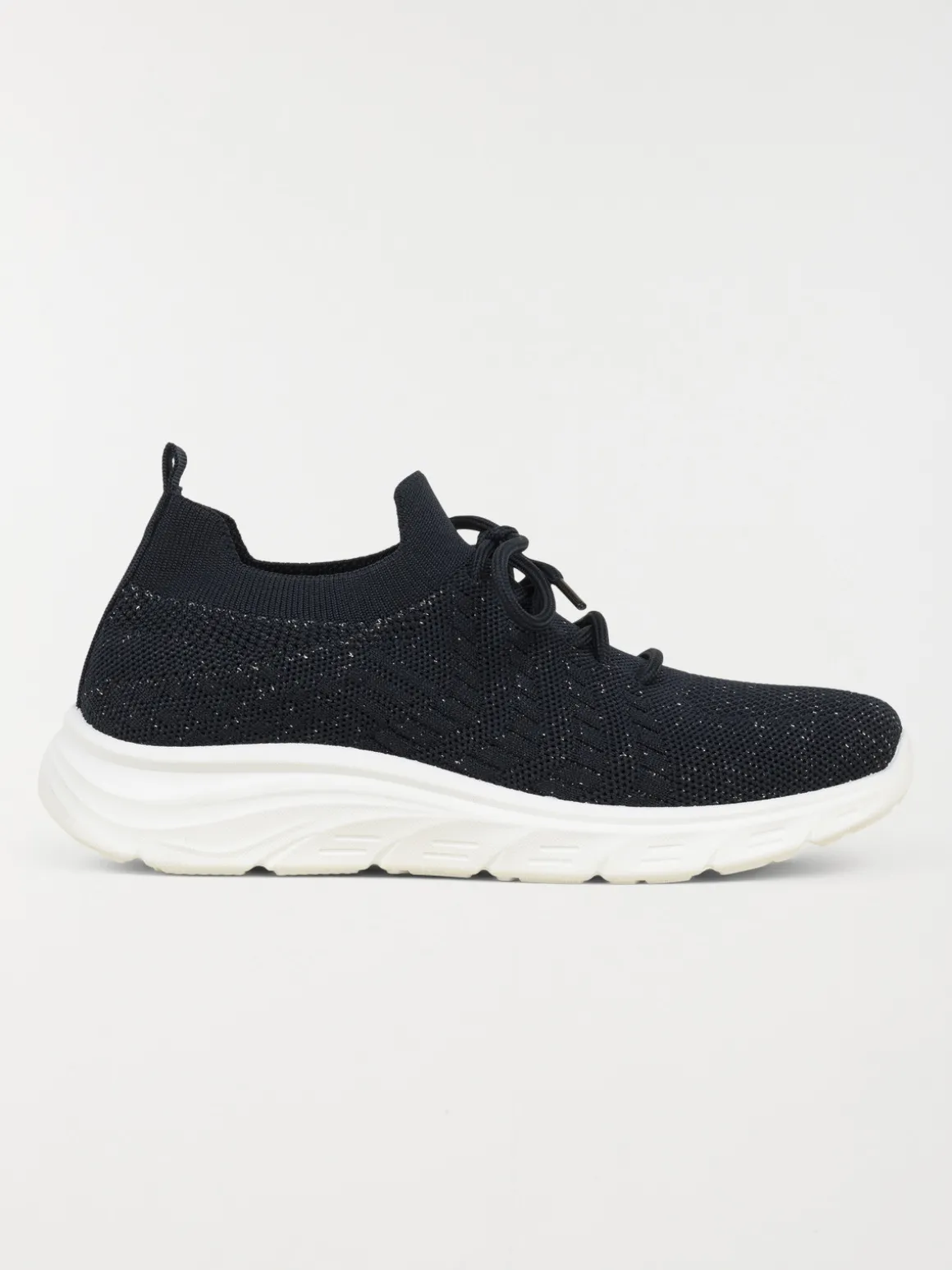 Baskets à lacets marines femme (36-41)