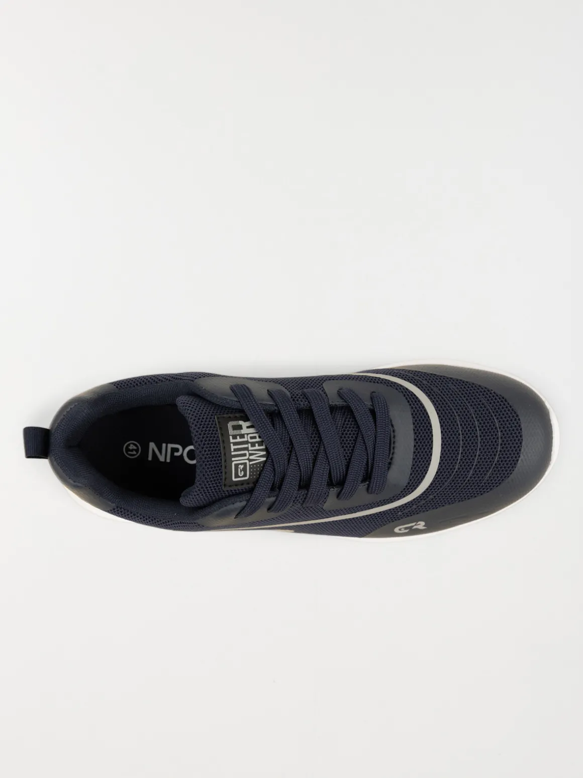 Baskets à lacets marines homme (40-46)