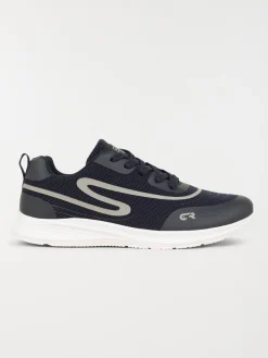 Baskets à lacets marines homme (40-46)