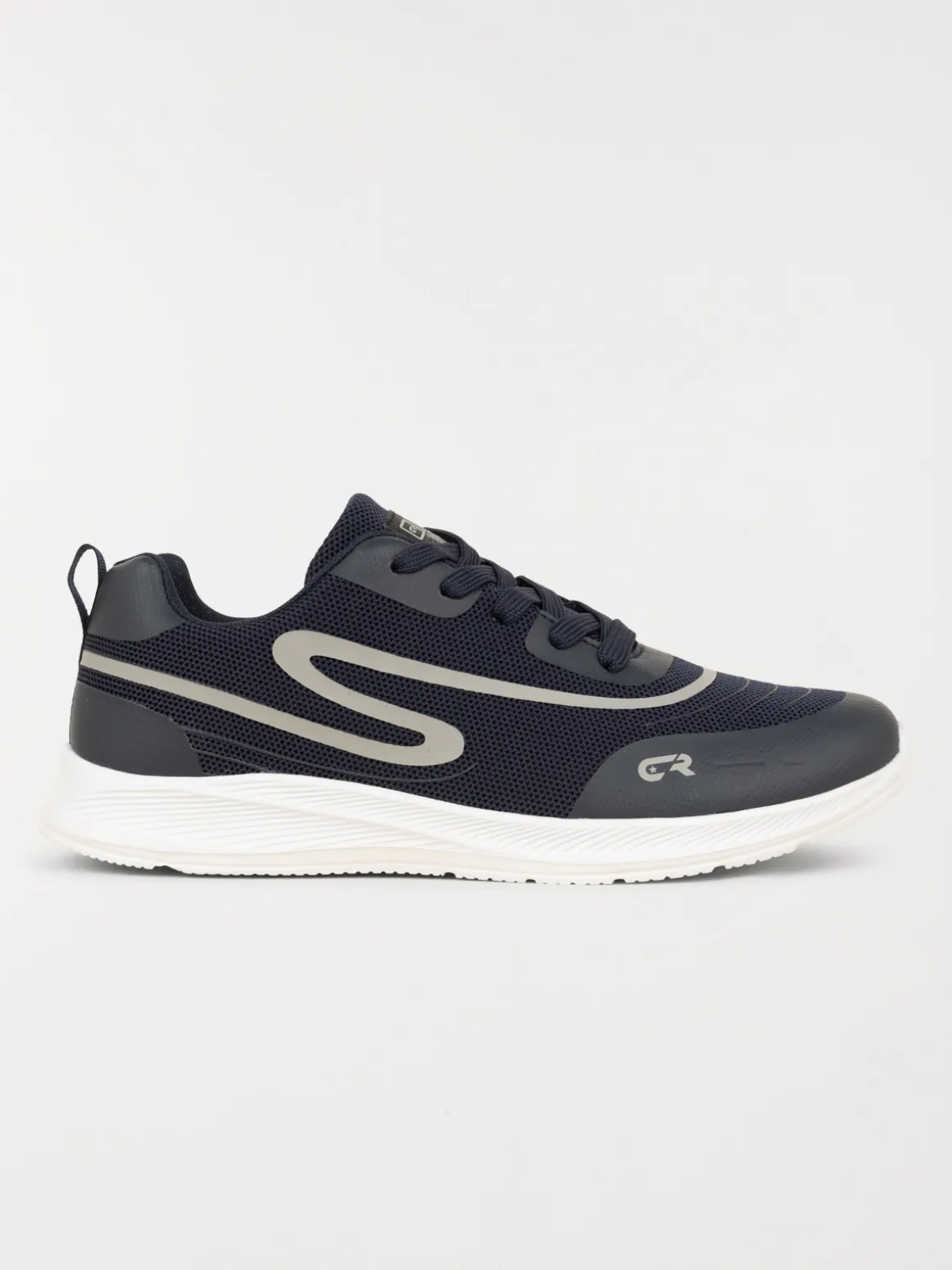 Baskets à lacets marines homme (40-46)