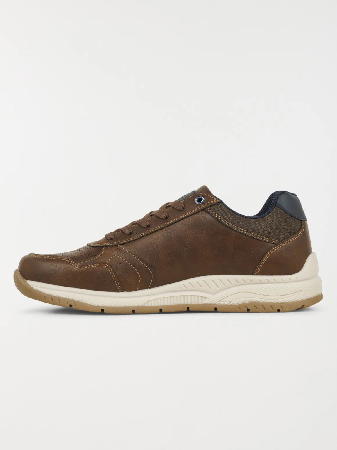 Baskets à lacets marrons homme (40-45)