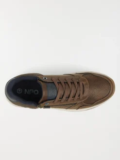 Baskets à lacets marrons homme (40-45)