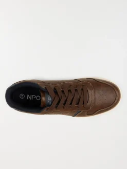 Baskets à lacets marrons homme (40-46)