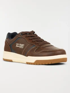Baskets à lacets marrons homme (40-46)