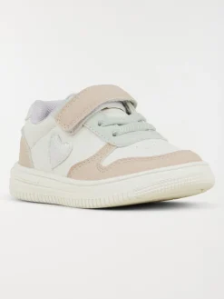 Baskets à scratch coeur fille (20-23)