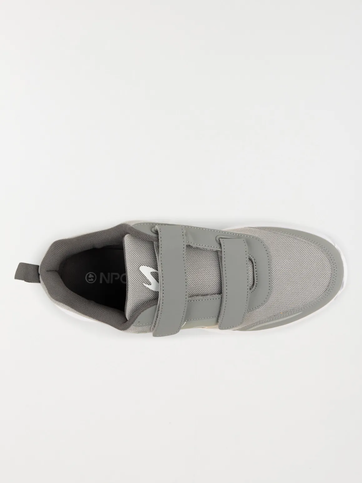 Baskets à scratchs grises homme (40-46)