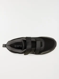 Baskets à scratchs noires homme (40-46)