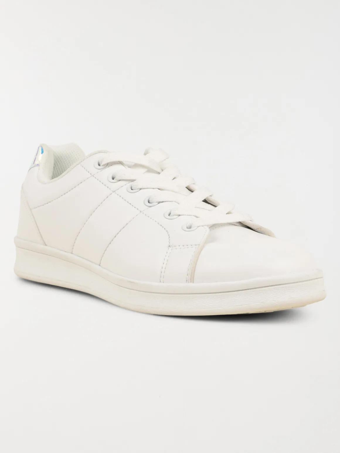 Baskets basses blanches femme (36-42)
