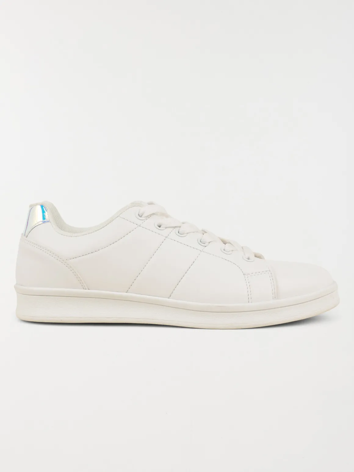 Baskets basses blanches femme (36-42)