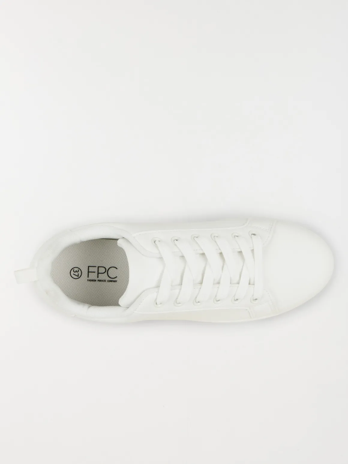 Baskets basses blanches femme (36-41)
