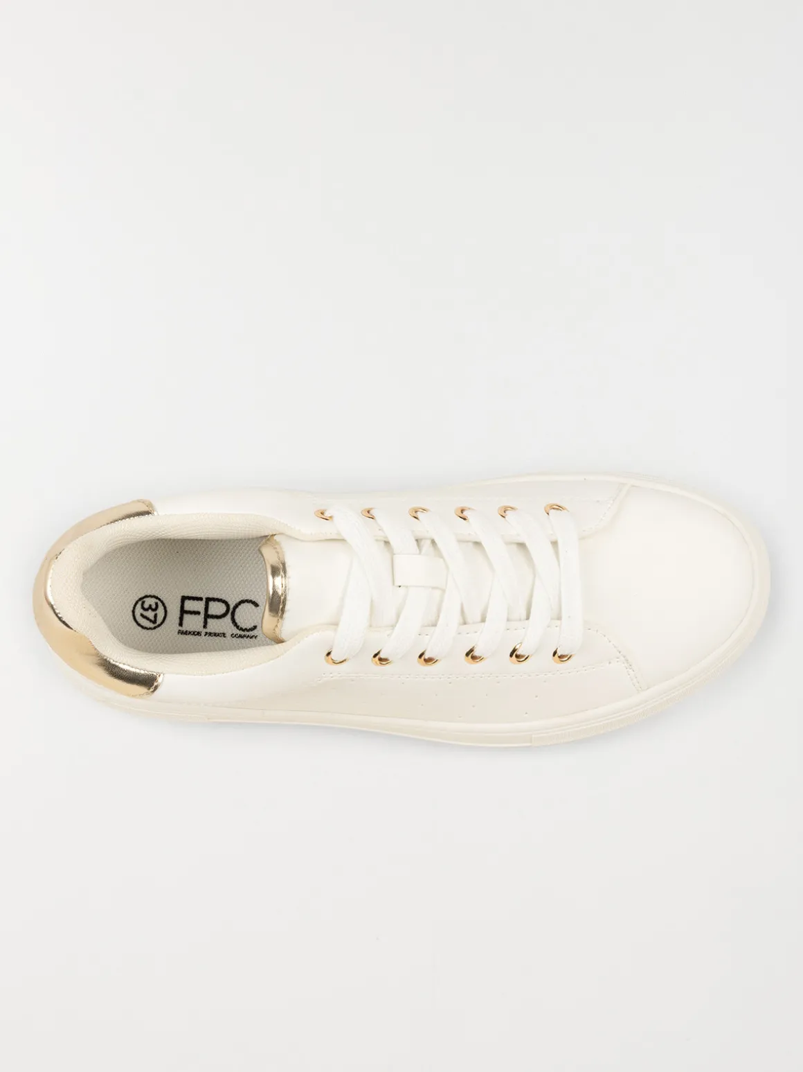 Baskets basses gold femme (36-41)