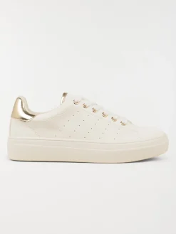 Baskets basses gold femme (36-41)