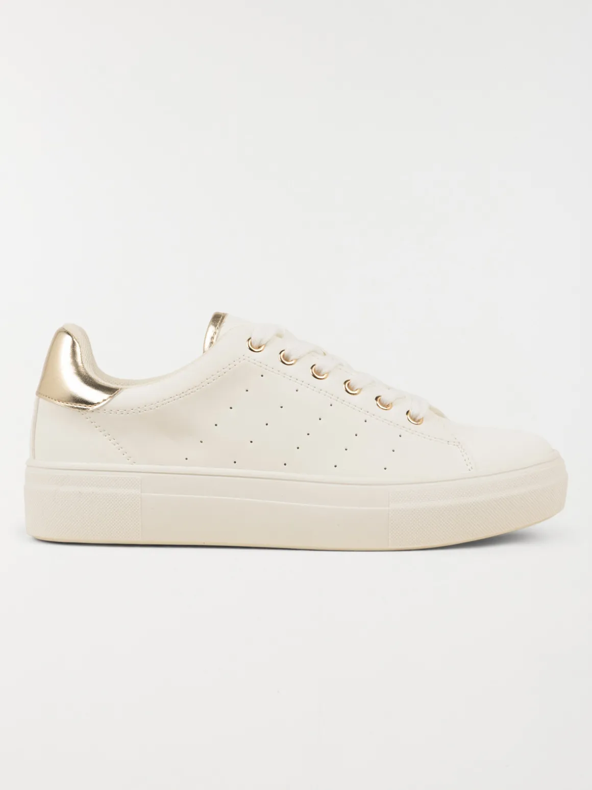 Baskets basses gold femme (36-41)