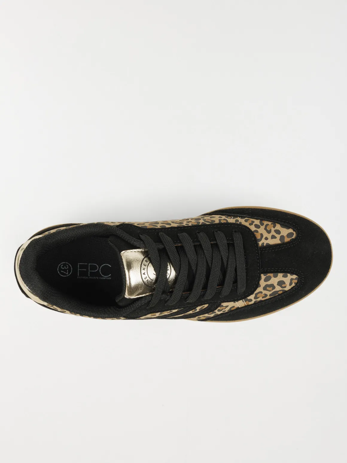 Baskets basses léopard femme (36-41)