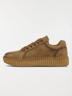 Baskets basses marrons femme (36-41)