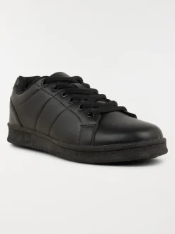 Baskets basses noires femme (36-42)