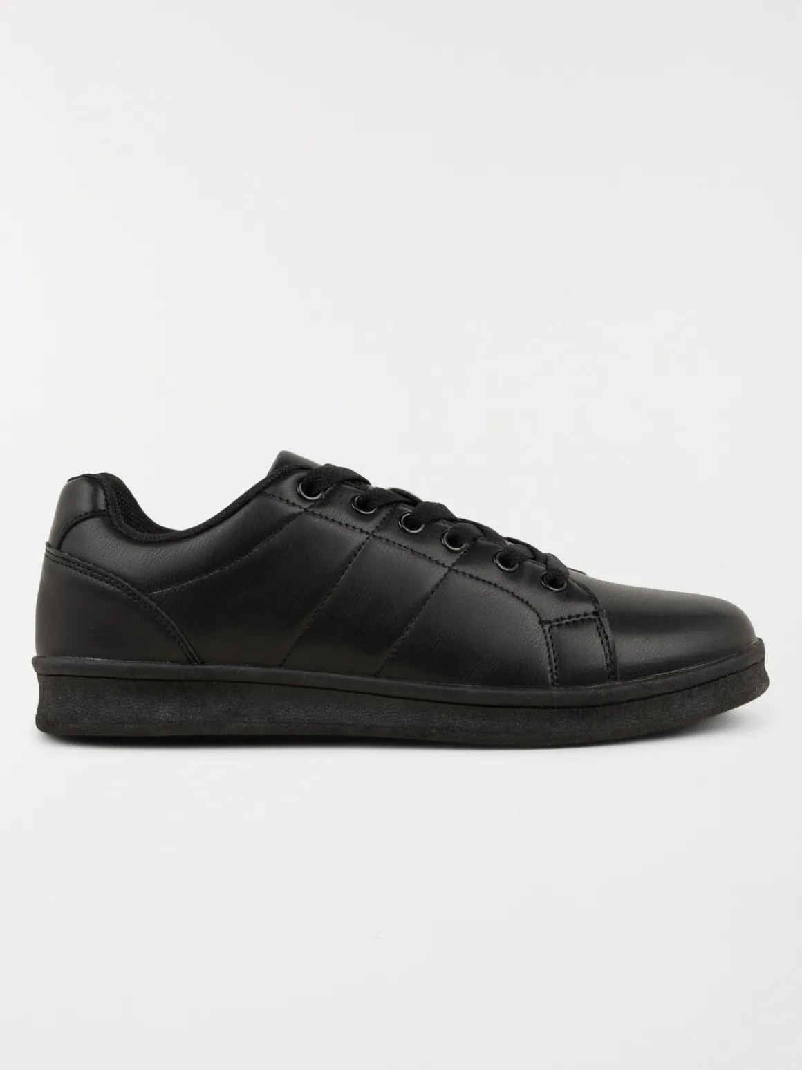 Baskets basses noires femme (36-42)