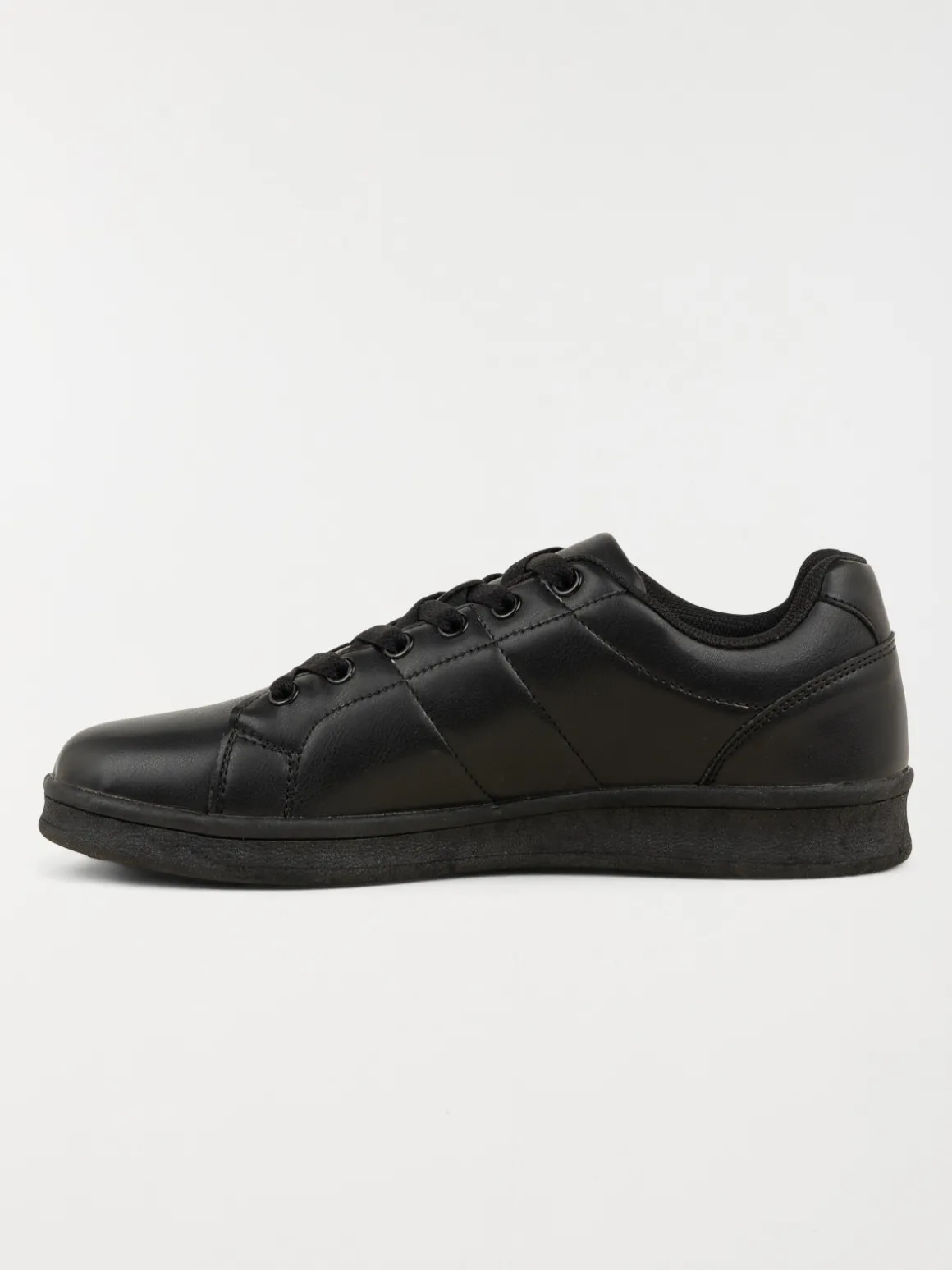 Baskets basses noires femme (36-42)