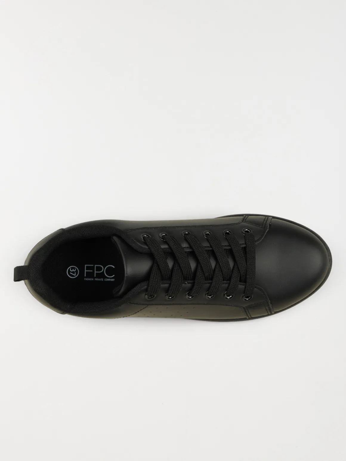 Baskets basses noires femme (36-41)