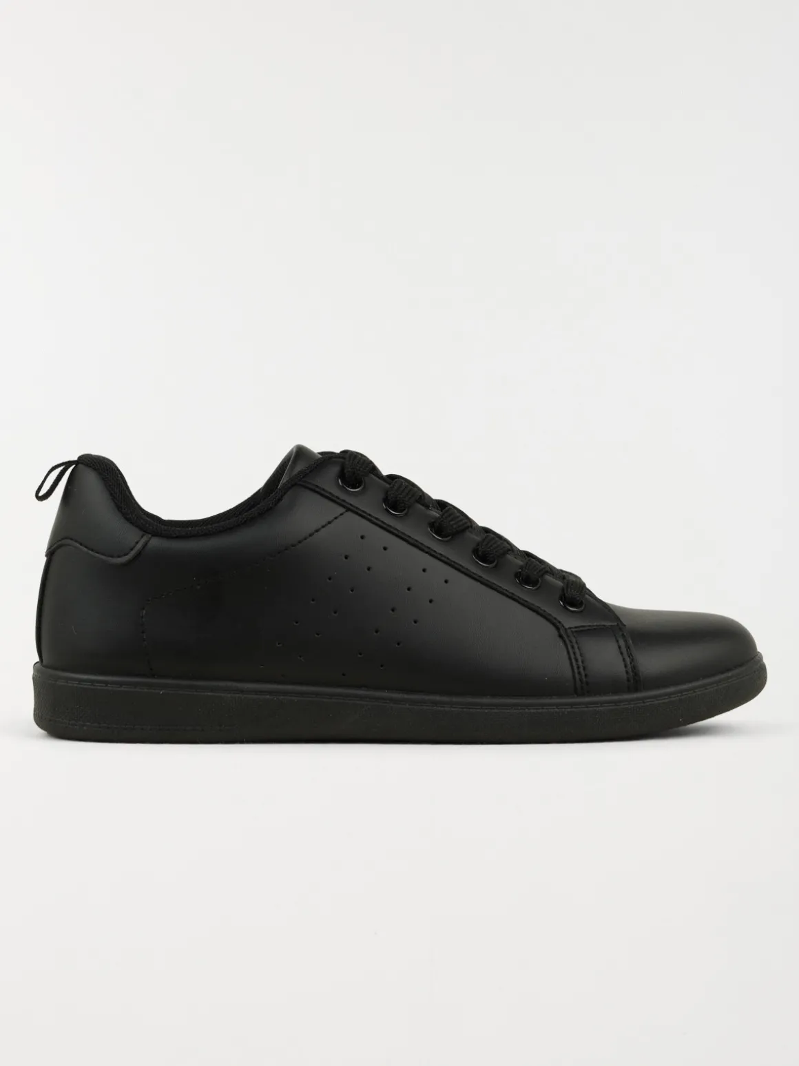 Baskets basses noires femme (36-41)