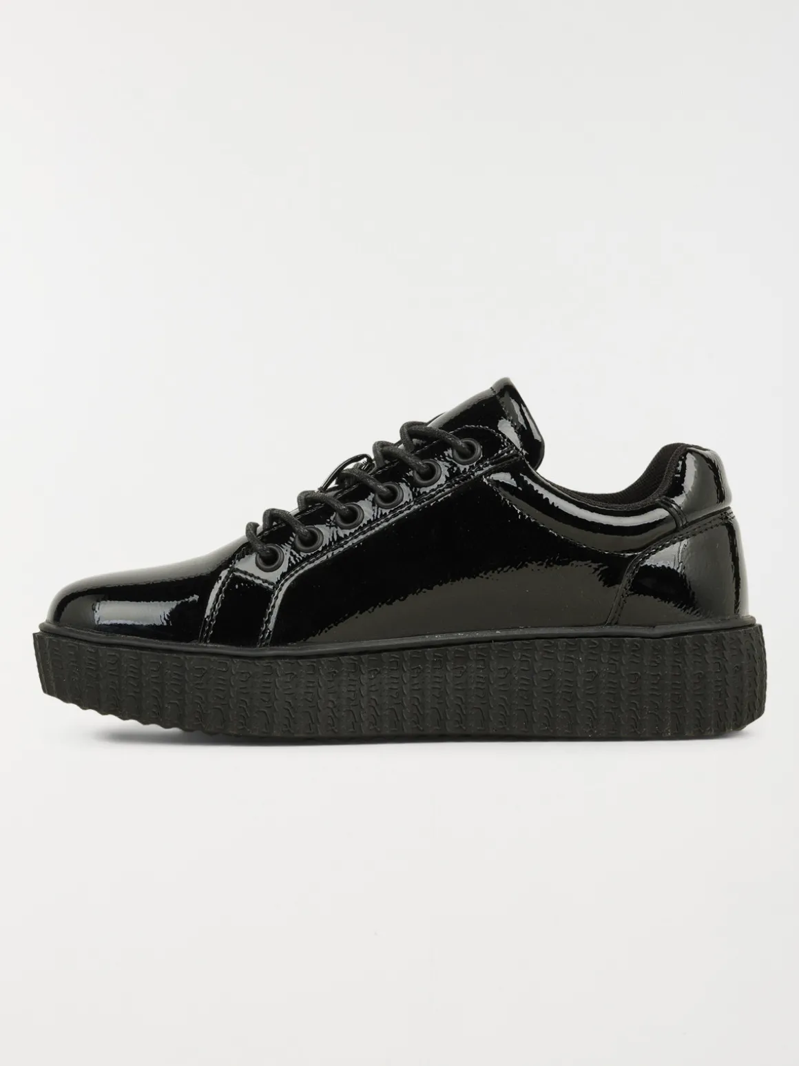Baskets basses vernies femme (36-41)