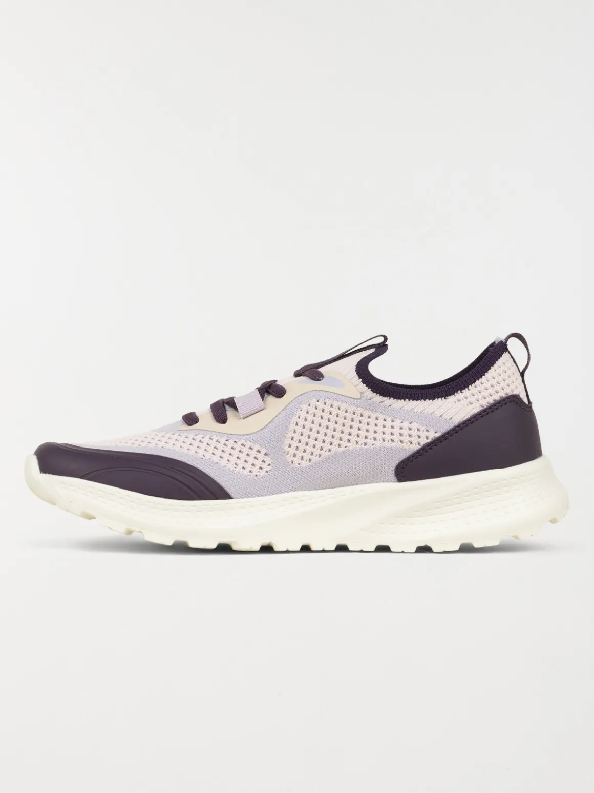 Baskets bicolores à lacets femme (36-41)