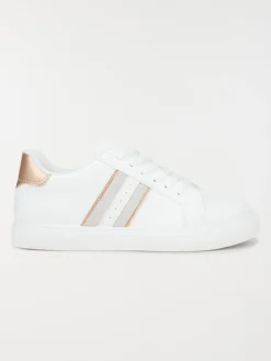 Baskets blanches femme (36-41)