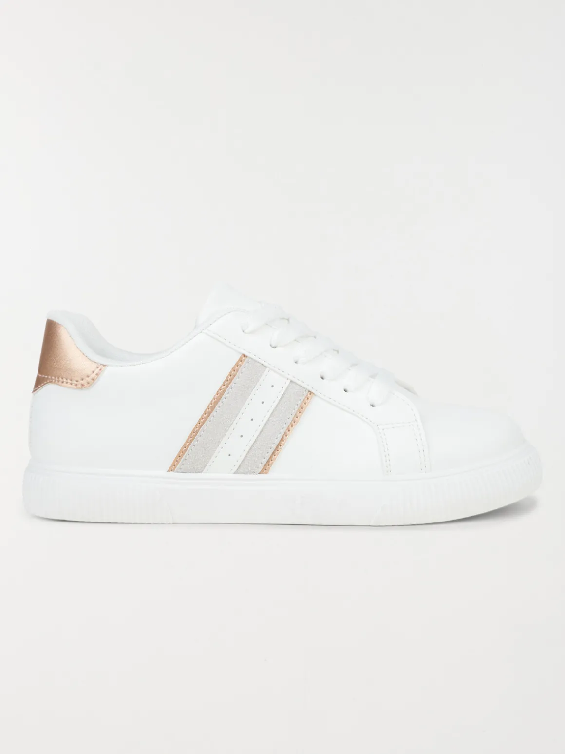 Baskets blanches femme (36-41)
