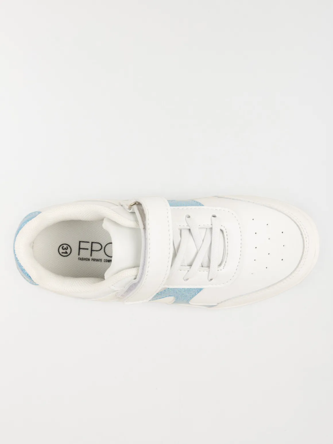 Baskets blanches fille (31-35)