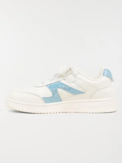 Baskets blanches fille (31-35)