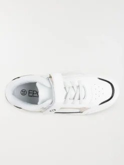 Baskets blanches fille scratch (31-35)