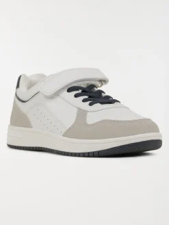 Baskets blanches garçon (31-39)
