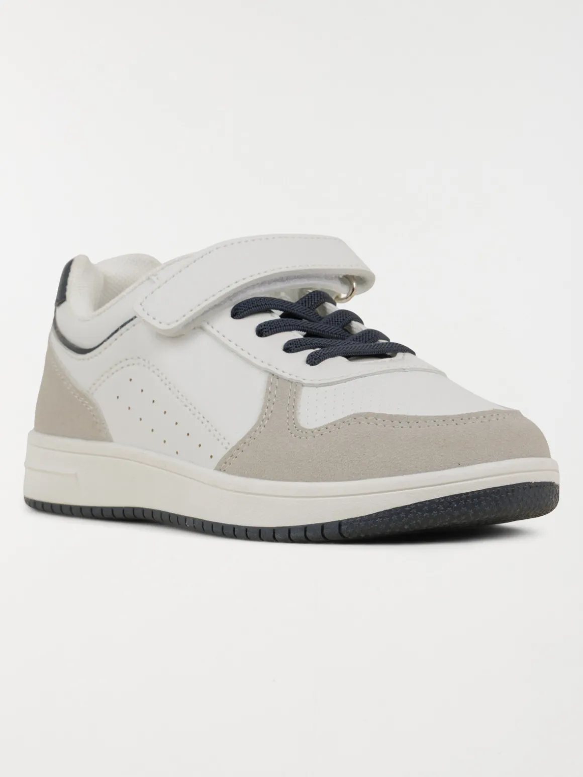Baskets blanches garçon (31-39)