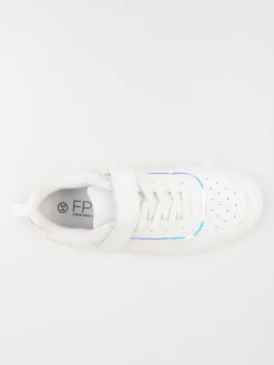Baskets blanches scratch fille (31-37)
