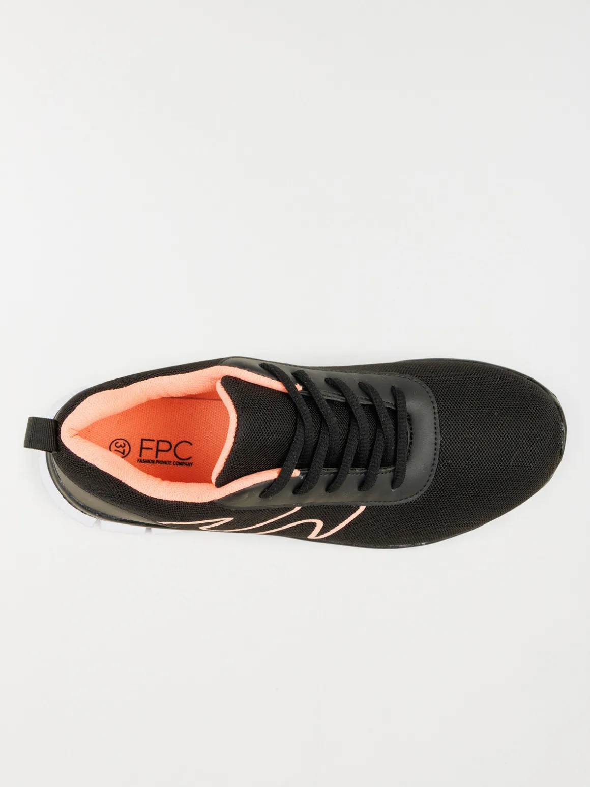 Baskets de sport femme noir (36-42)
