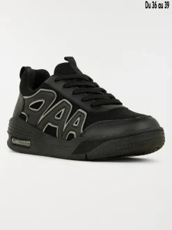 Baskets de sport garçon noir (31-39)
